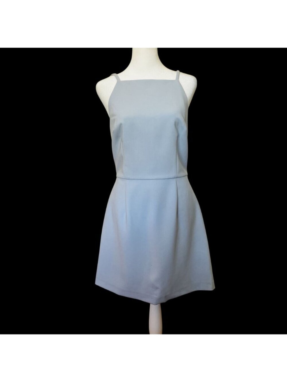 French Connection Womens Sz 8 Mini Dress Twee French Girl Fairy Quiet Luxury - Picture 2 of 11